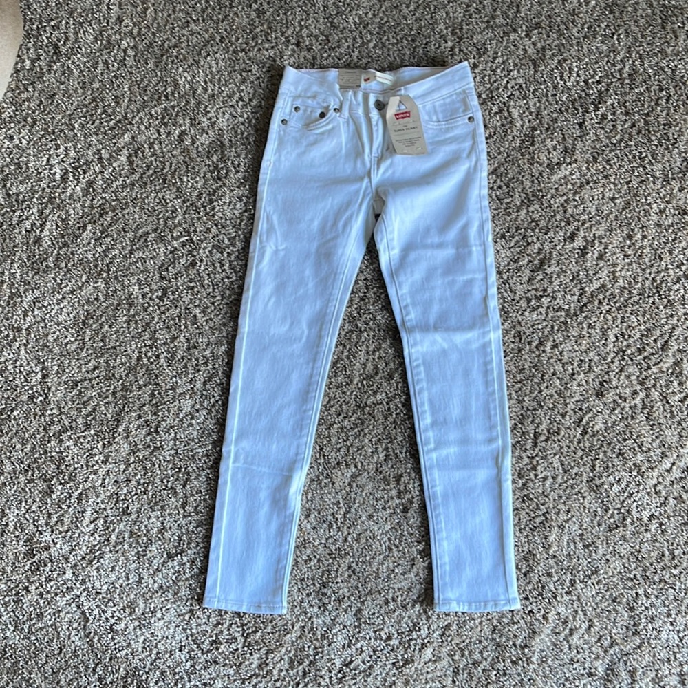 Girls super skinny Levi’s jeans